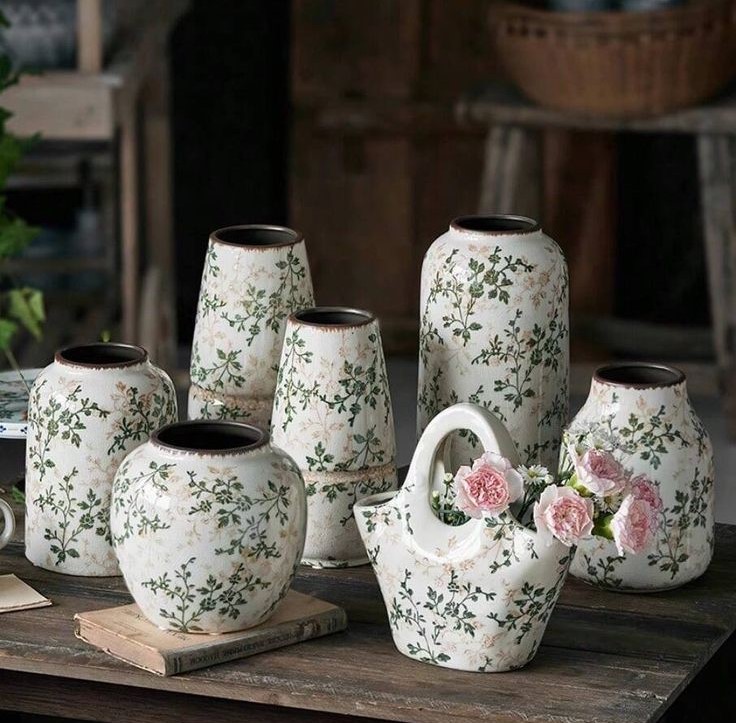 Bình hoa gốm cao cấp