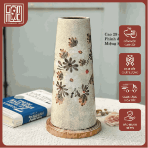 Bình gốm cắm hoa