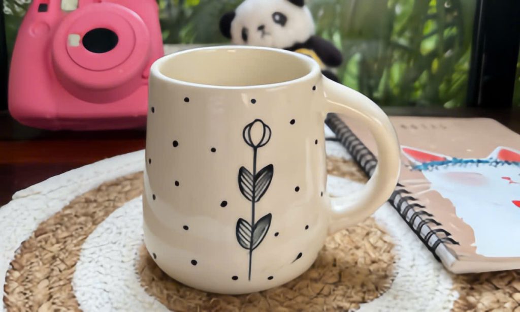 cốc gốm decor 
